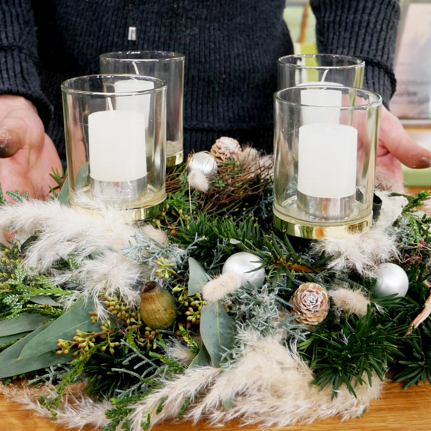 Adventskranz selber machen | mdr.de