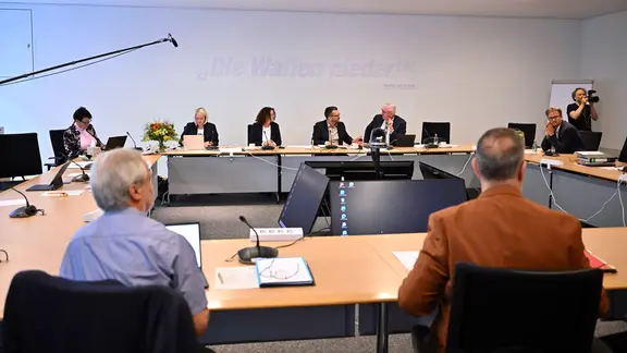 Sitzung zur Auflösung der Thüringer BSW-Fraktion / Gründung von Thüringen gerecht