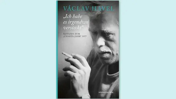 Buchcover mit dem Schwarz-Weiß-Bild eines rauchenden Mannes