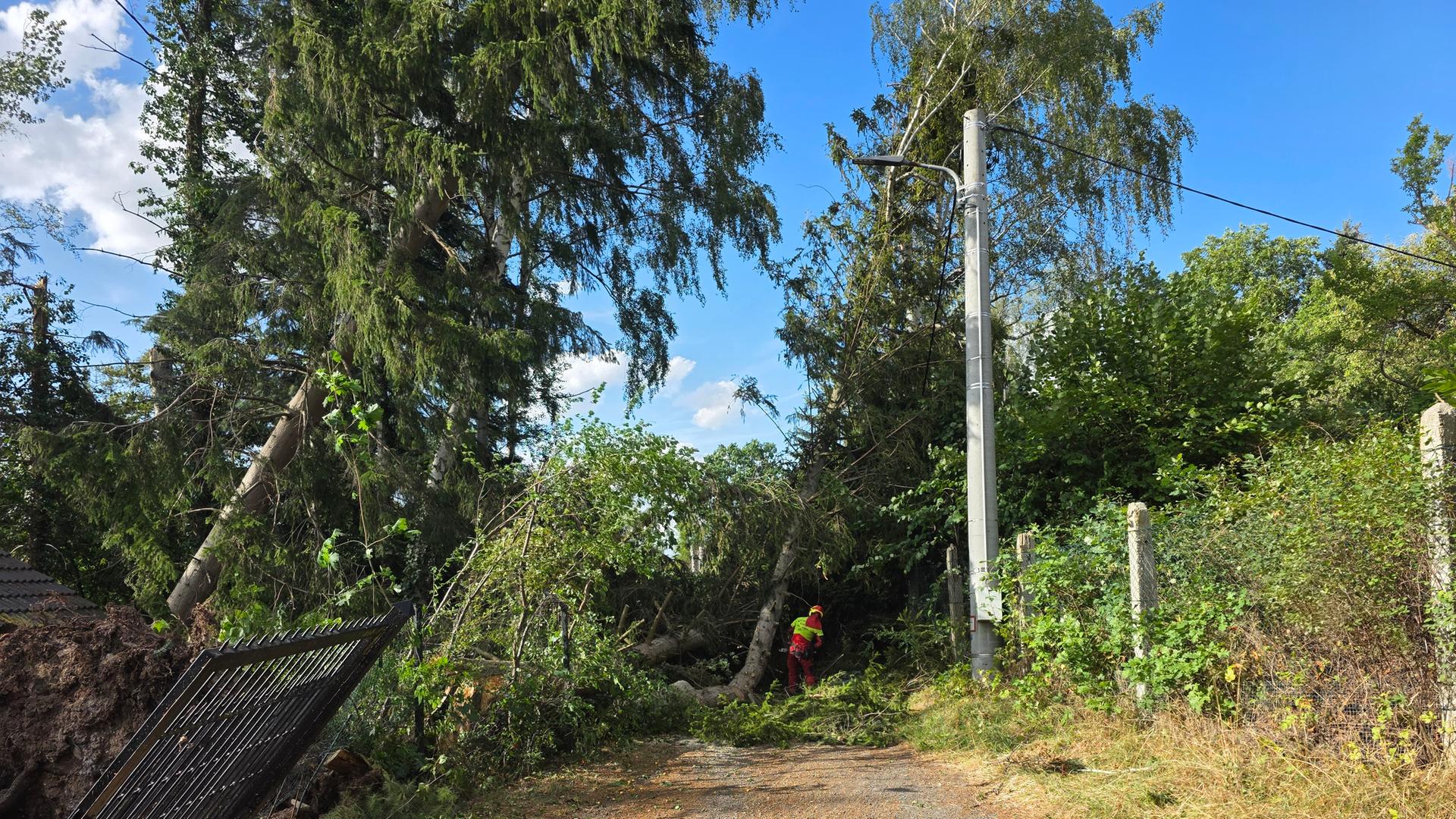 Unwetter und Tornado in Thüringen: Erst jetzt wird das ganze Ausmaß der Schäden sichtbar