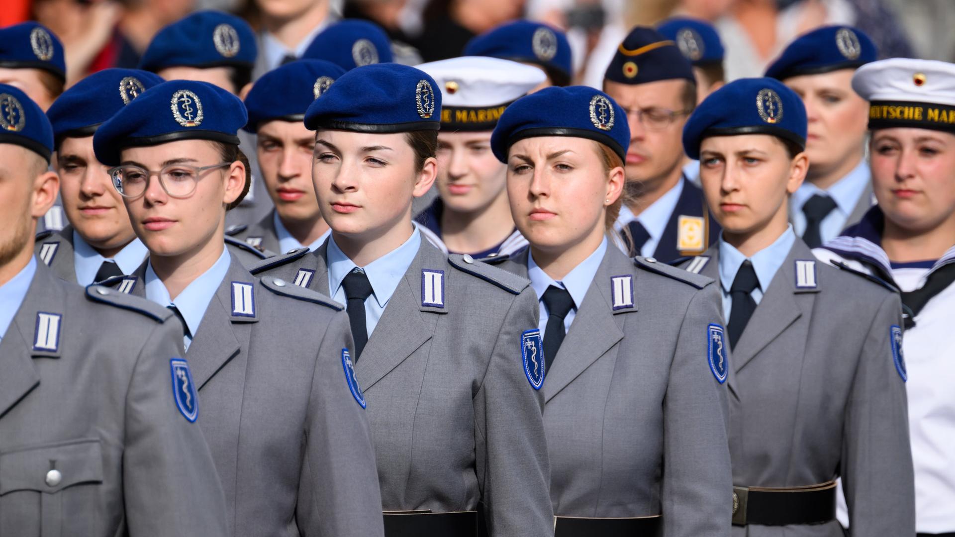 Erstes öffentliches Bundeswehr-Gelöbnis in Halle seit vielen Jahren