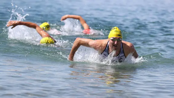 Martin SCHULZ (SC DHfK Leipzig) beim Schwimmen