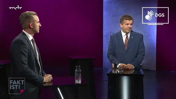 Ulrich Siegmund (li.) und Sven Schulze