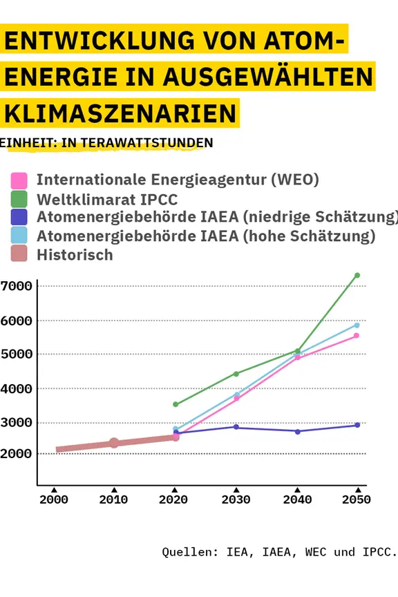 Szenarien und Realität: Atomenergie