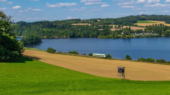 Klares Wasser und Badegste zurck an Talsperre Pirk | mdr.de