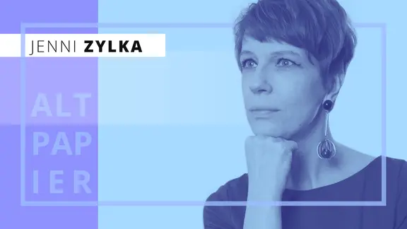 Porträt der Altpapier-Autorin Jenni Zylka