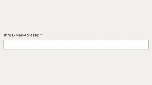 E-Mail-Adressfeld zum Draufklicken