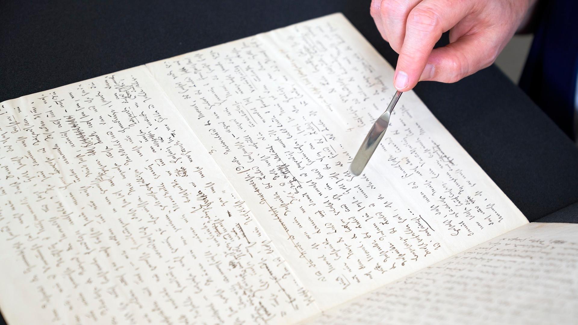 "Glücksfall" in Weimar: Handschrift von Nietzsche ist zurück