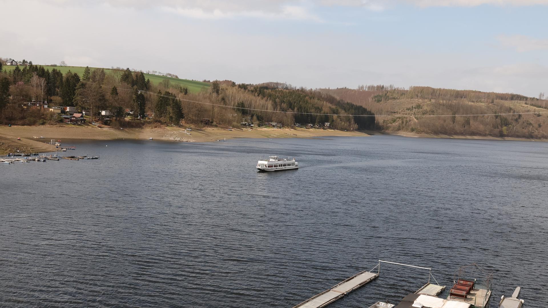 Bleilochstausee an der Bleilochtalsperre | picture alliance/dpa | Bodo Schackow