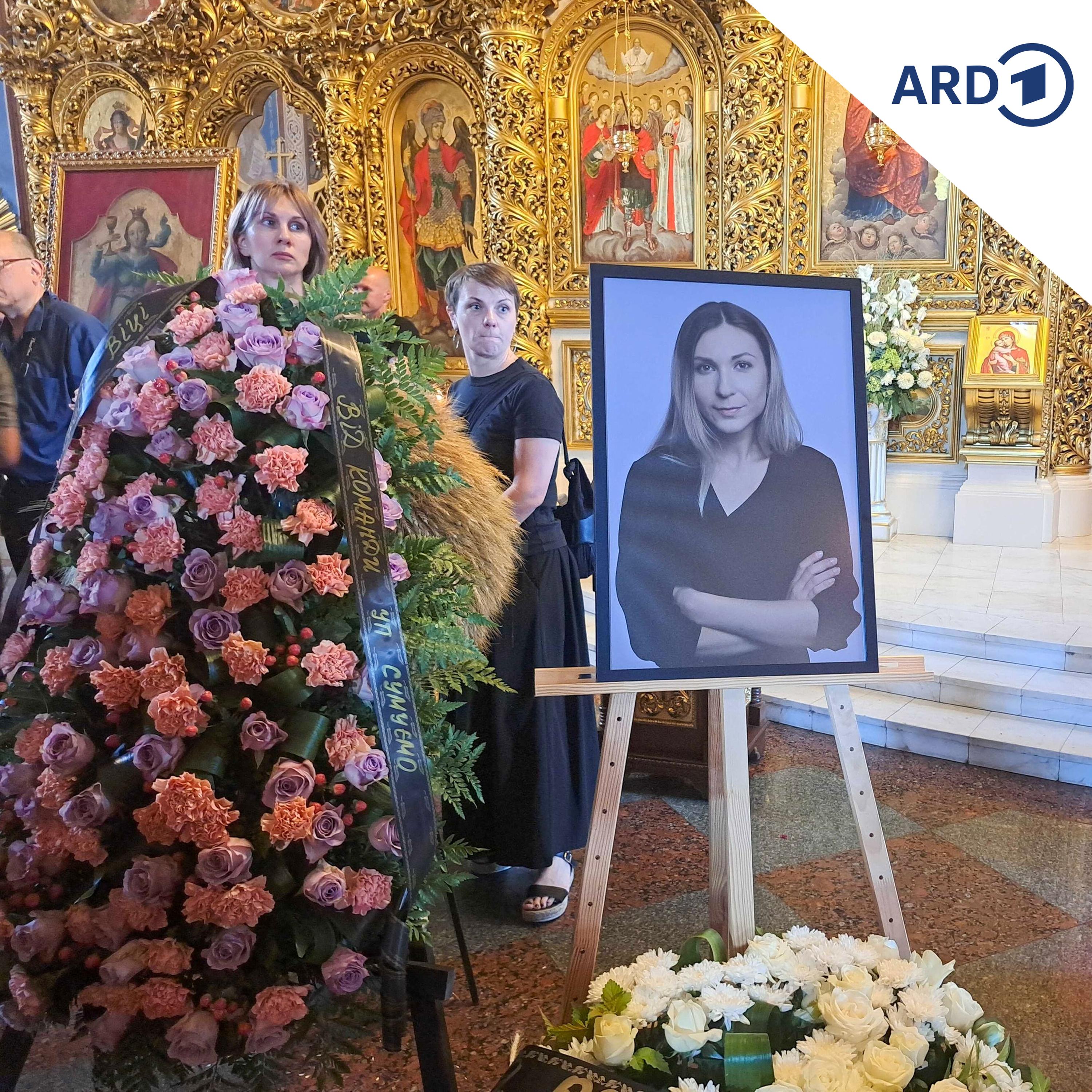 Getötete Journalistin Roschtschyna in Kiew beigesetzt episode artwork