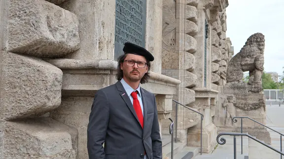 Tom Rodig von "Die Partei"