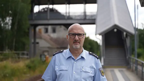Bundespolizei Gleise Demitz-Thumitz