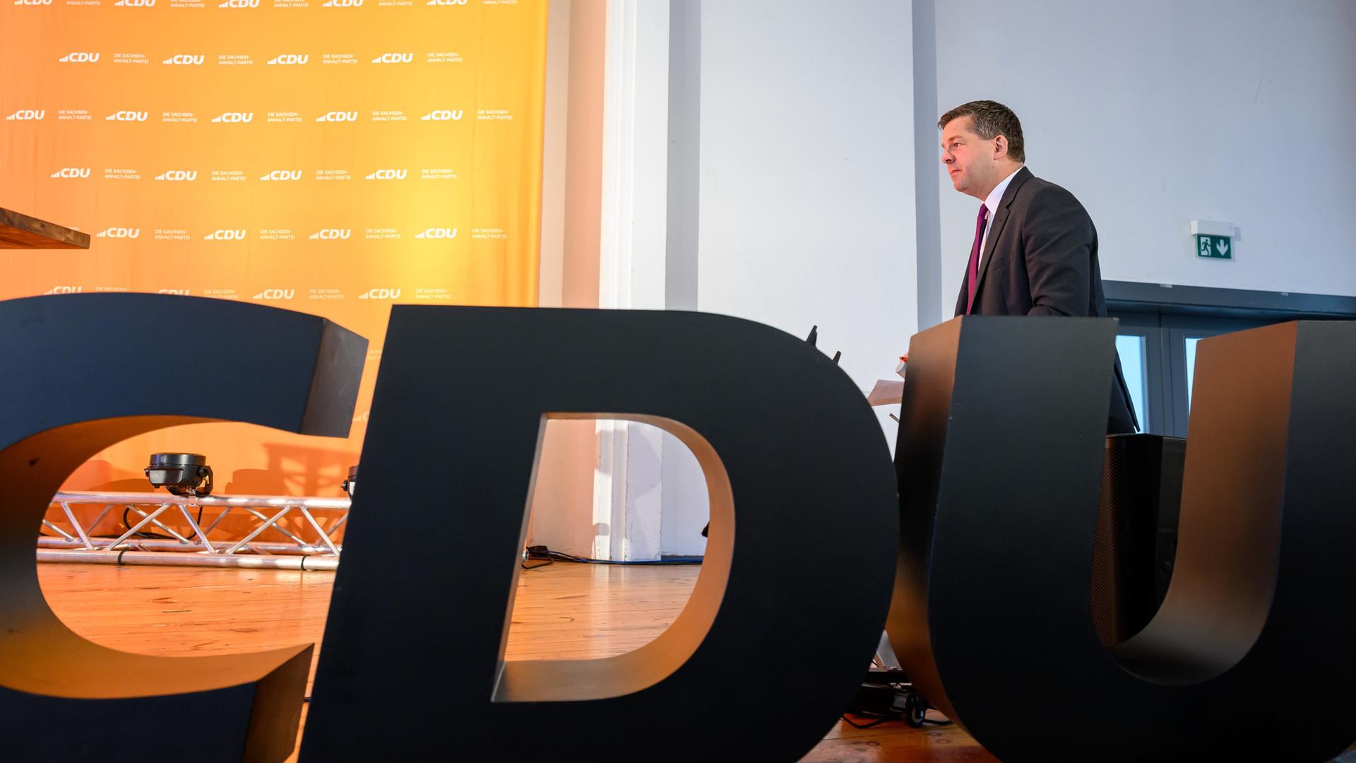 Innere Sicherheit, Wirtschaft, Migration: CDU Sachsen-Anhalt beschließt Wahlprogramm