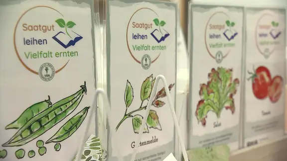 Zum Samentausch in die Stadtbibliothek Leipzig | mdr.de
