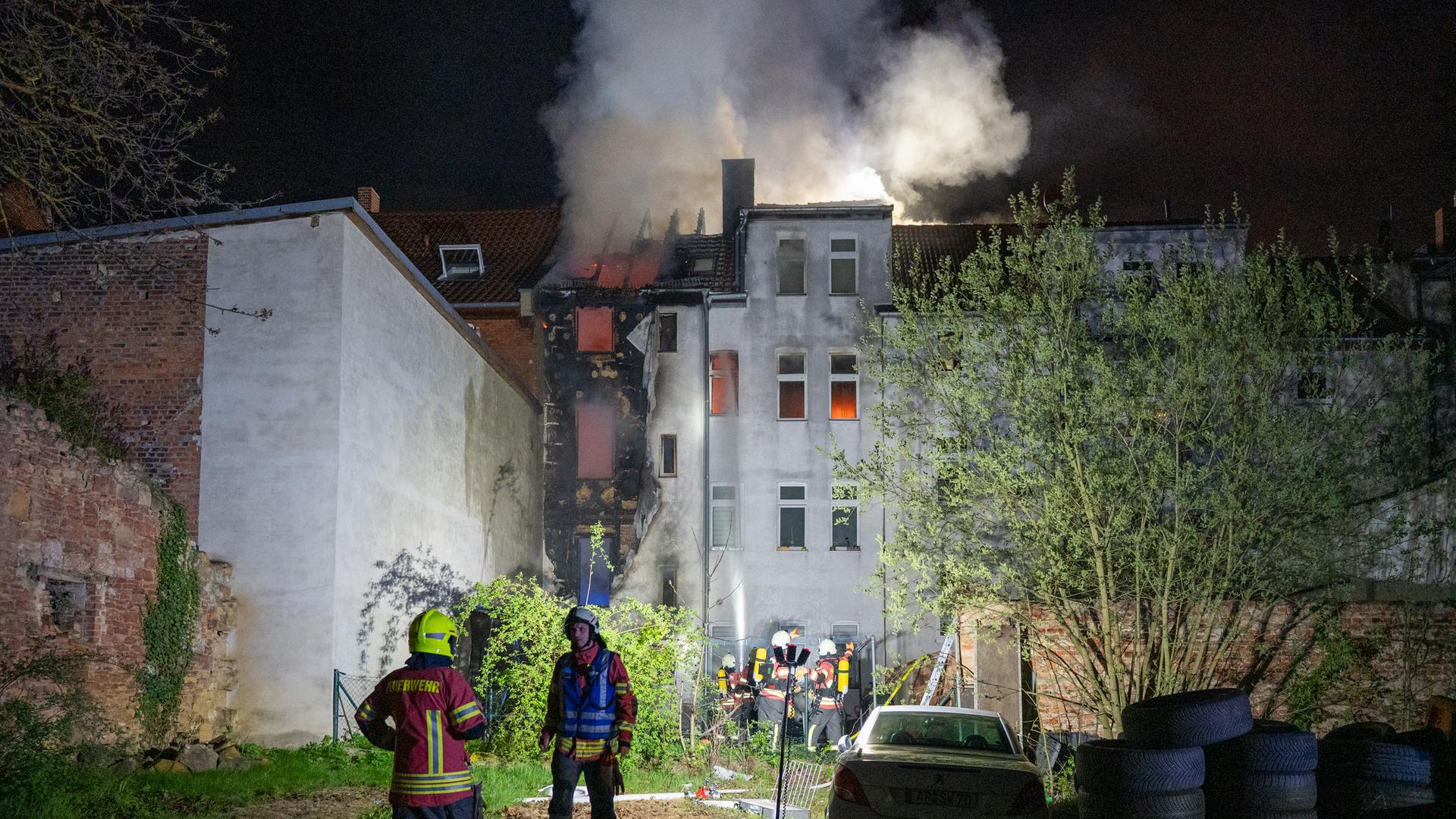 Brand in Apolda: Wäschetrockner löste Feuer aus