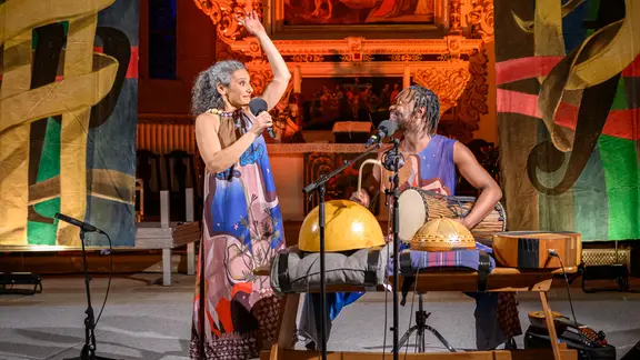 Bentu beim Rudolstadt Festival