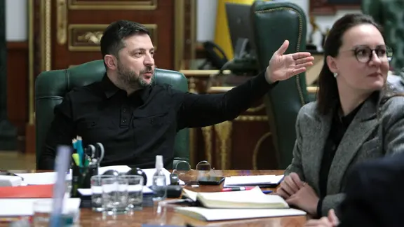 Selenskyj und Swyrydenko