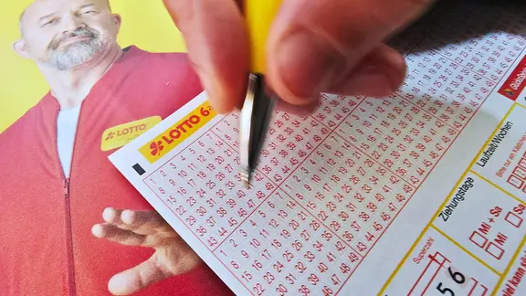 Spielschein für Lotto 6 aus 49.