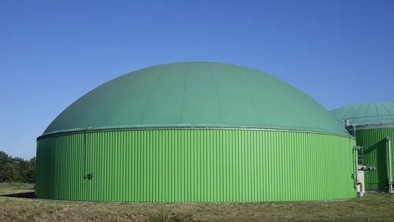 Biogasanlage (Symbolbild)
