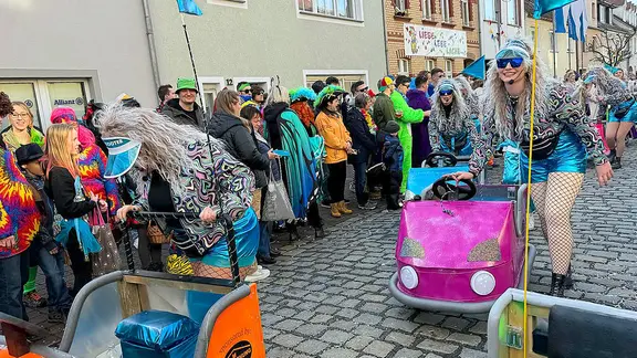 Impressionen vom Weiberfasching in Wittichenau 2024