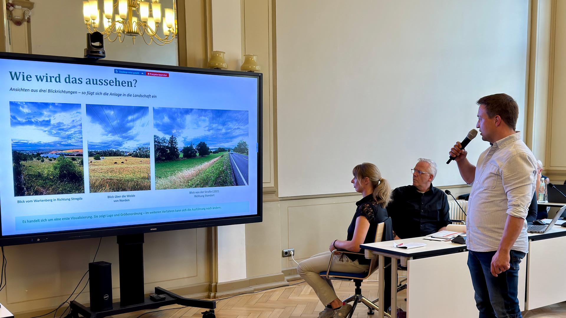 Legehennen und Biogas: Umstrittene Großprojekte in Eisenach vorgestellt