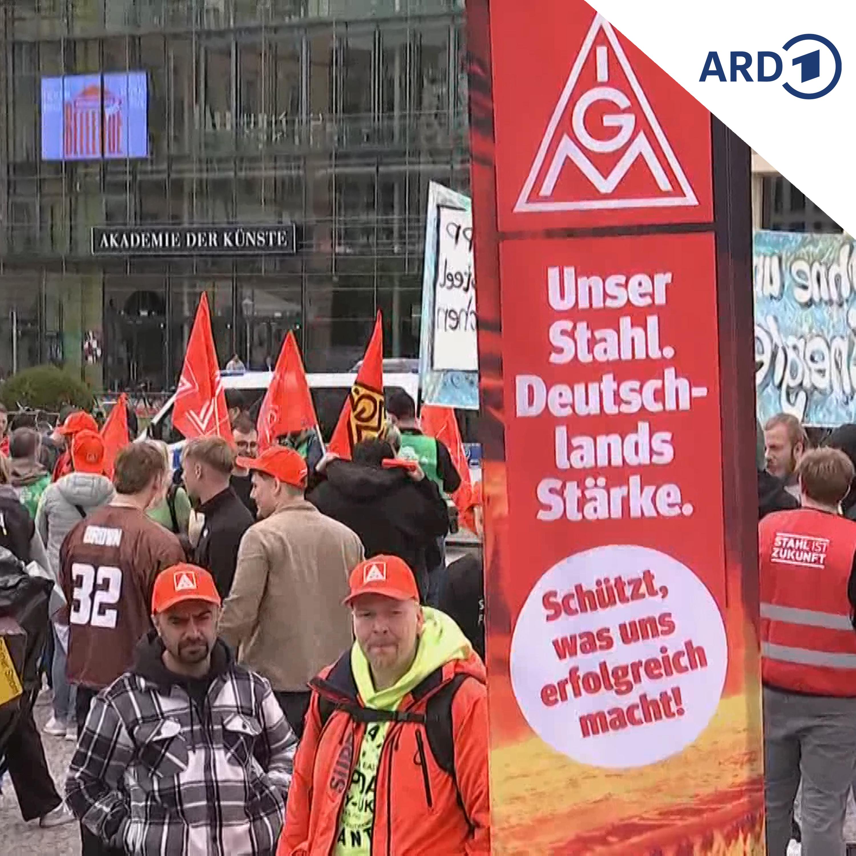 Warum die Beschäftigten der Stahlindustrie demonstrieren episode artwork
