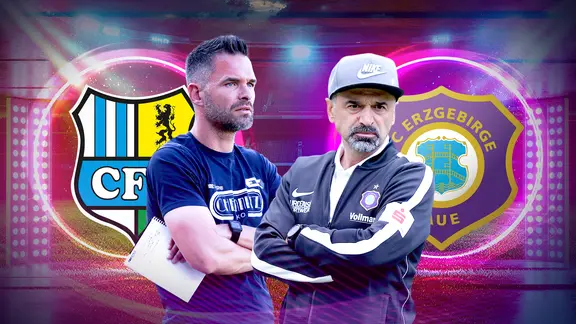 Chemnitzer FC - FC Erzgebirge Aue