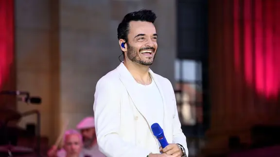 Giovanni Zarrella live beim Konzert Italienische Sommernacht - Part II beim Classic Open Air 2026 am Gendarmenmarkt. Berlin