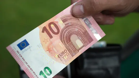 Ein Zehn-Euro-Schein