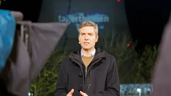 Moderator Ingo Zamperoni 
