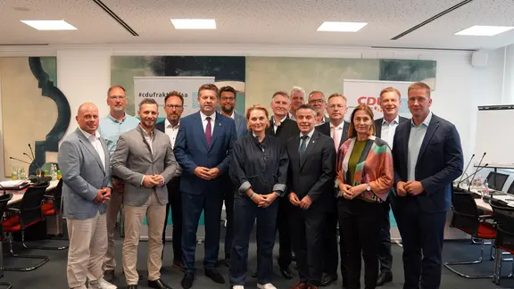 Die CDU-Fraktion der 9. Wahlperiode des Landtages von Sachsen-Anhalt hat sich heute in Magdeburg konstituiert.