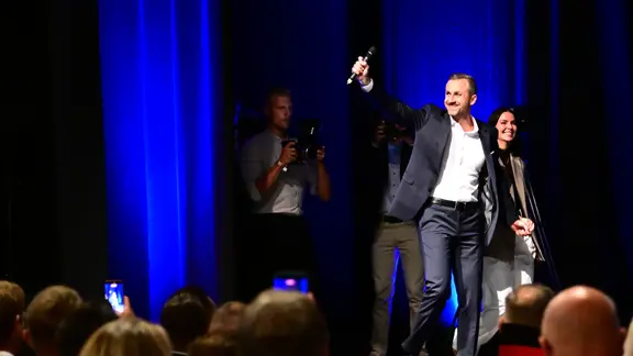 Ulrich Siegmund Wahlparty AfD Sachsen-Anhalt