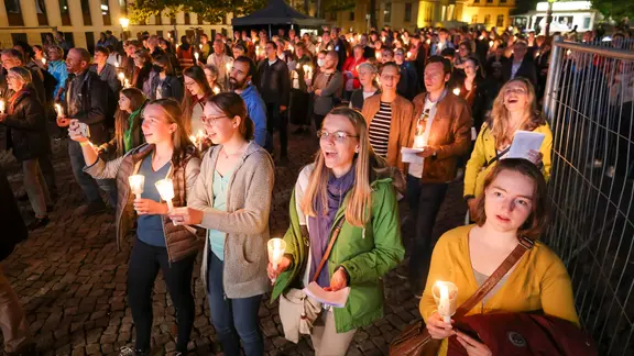 "Deutschland singt" zum Tag der Deutschen Einheit 2021 in Halle