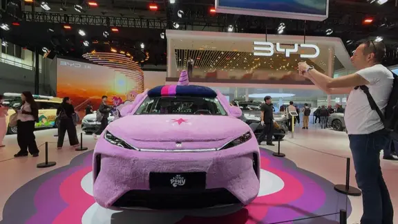 In Peking hat am Freitag die Fachmesse "Auto China 2026" begonnen.