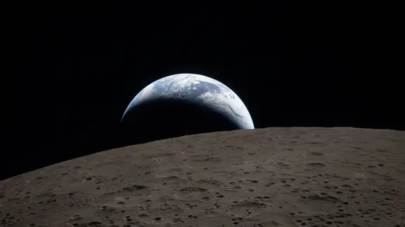 Nasa Erde und Mond