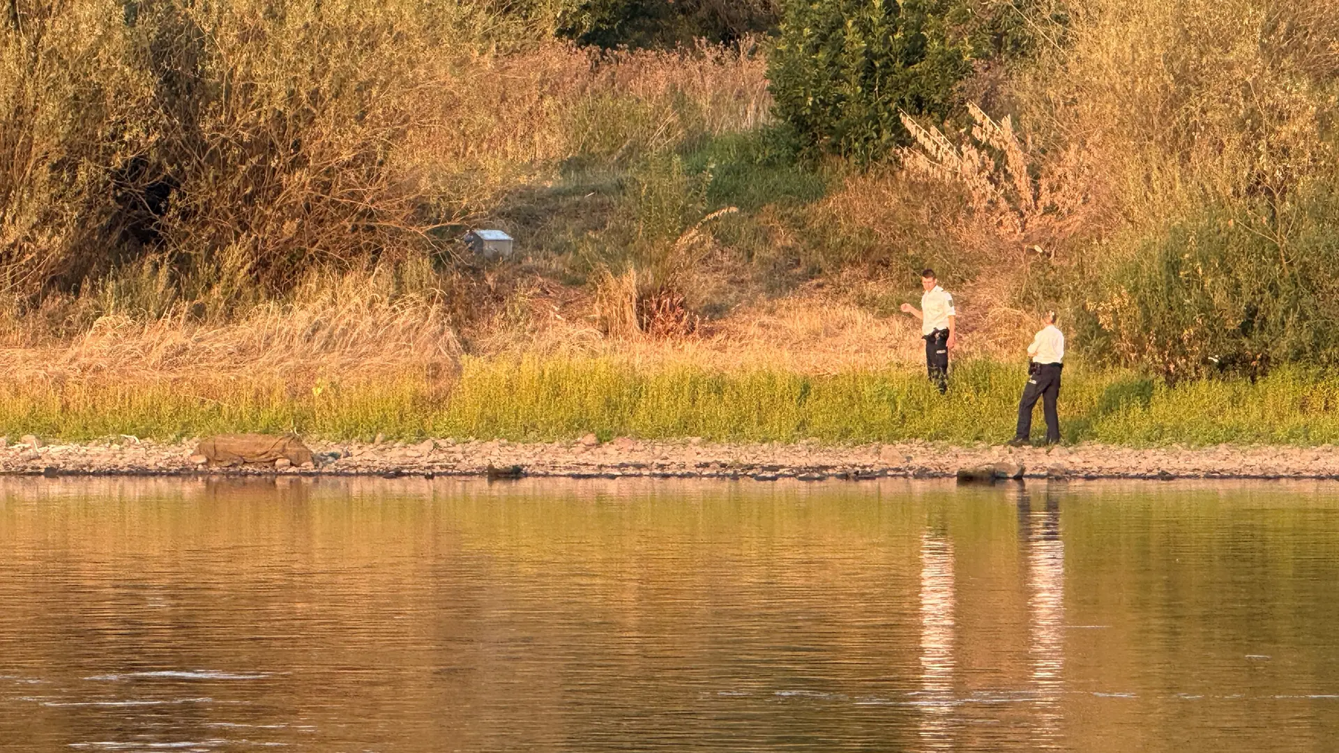 Scharfe Bombe in der Elbe bei Heidenau gefunden - 1.000 Meter Evakuierungsradius