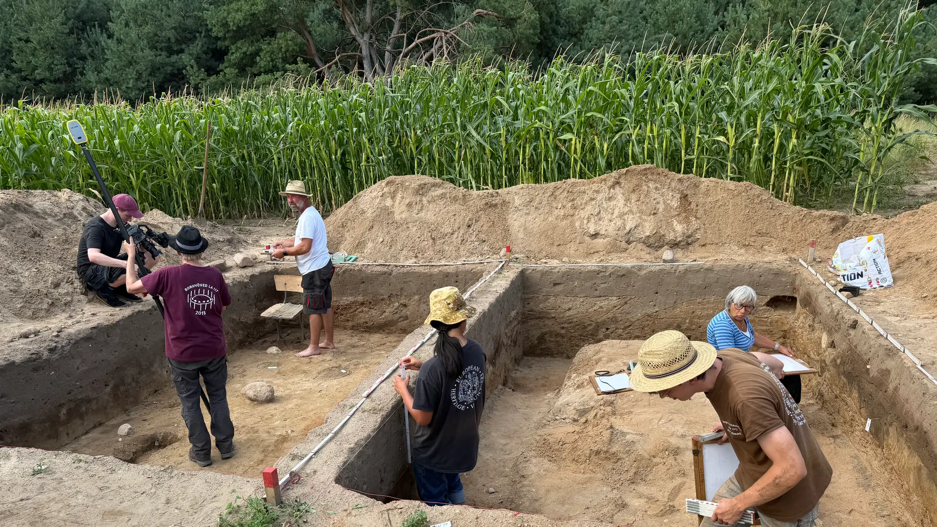 1.700 Jahre alte Siedlung im Maisfeld: Neue Funde bei Salzwedel