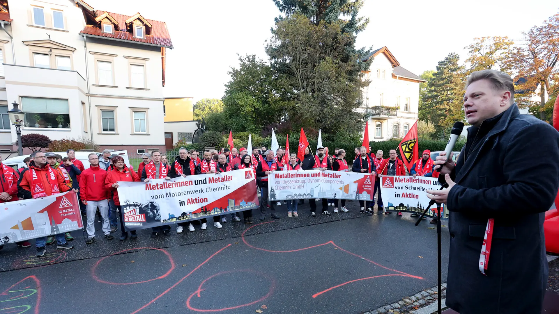 Chemnitz: Metaller fordern fünf Prozent mehr Geld