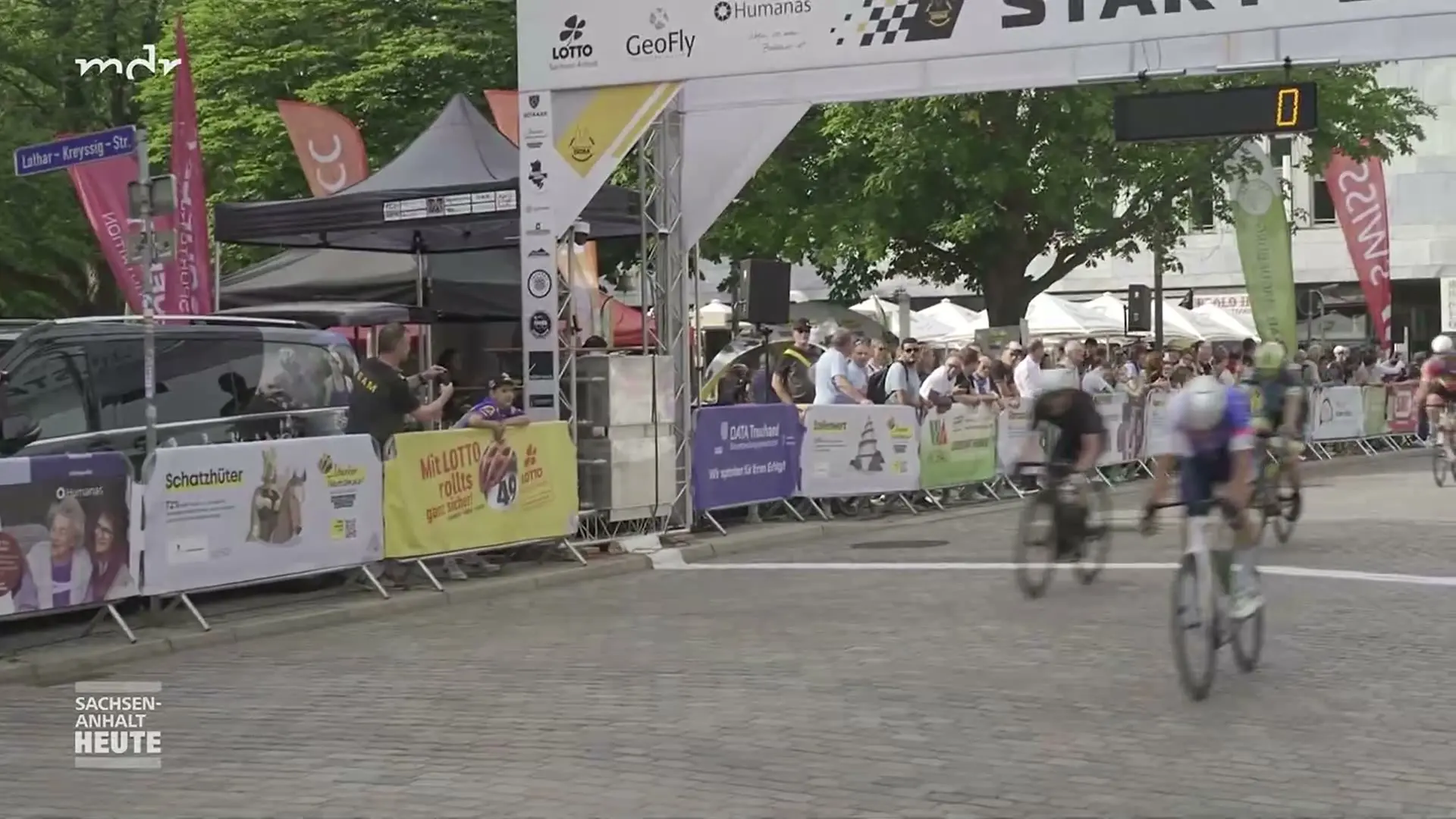"Rund um den Dom": Jedermann-Fahrrad-Rennen in Magdeburg