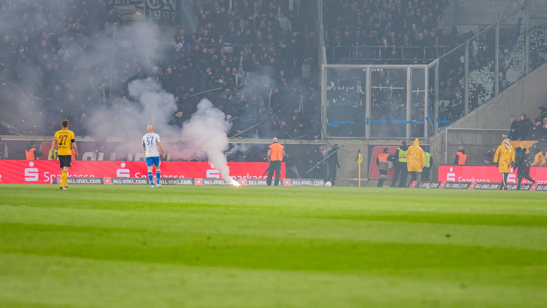 Nach Hertha-Krawallen: DFB bestätigt harte Strafen gegen Dynamo Dresden