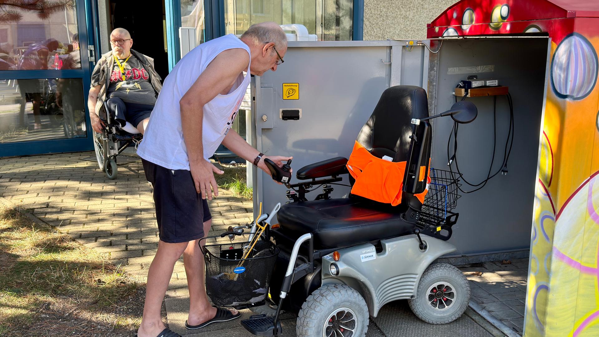 Mini-Garagen für Elektromobile: Wie Gotha Mietern hilft