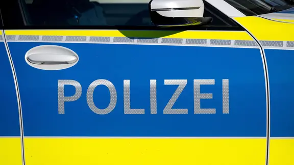 Ein Einsatzfahrzeug der Polizei 
