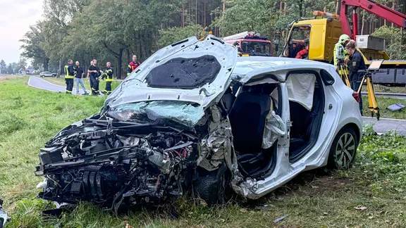 Frontalcrash: 70-Jähriger bei Leisnig tödlich verunglückt