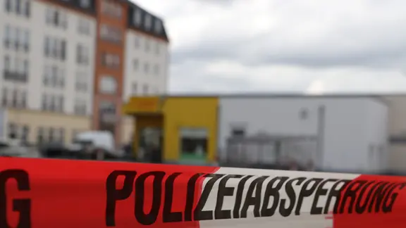 Schüsse DD Netto-Markt