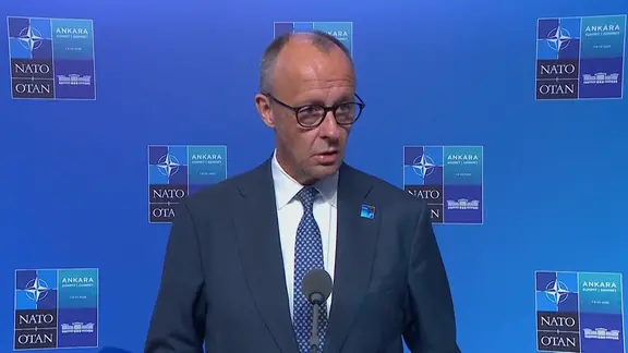 Bundeskanzler Friedrich Merz beim NATO-Gipfel