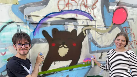 Projekt "Wall4All" in Bitterfeld-Wolfen