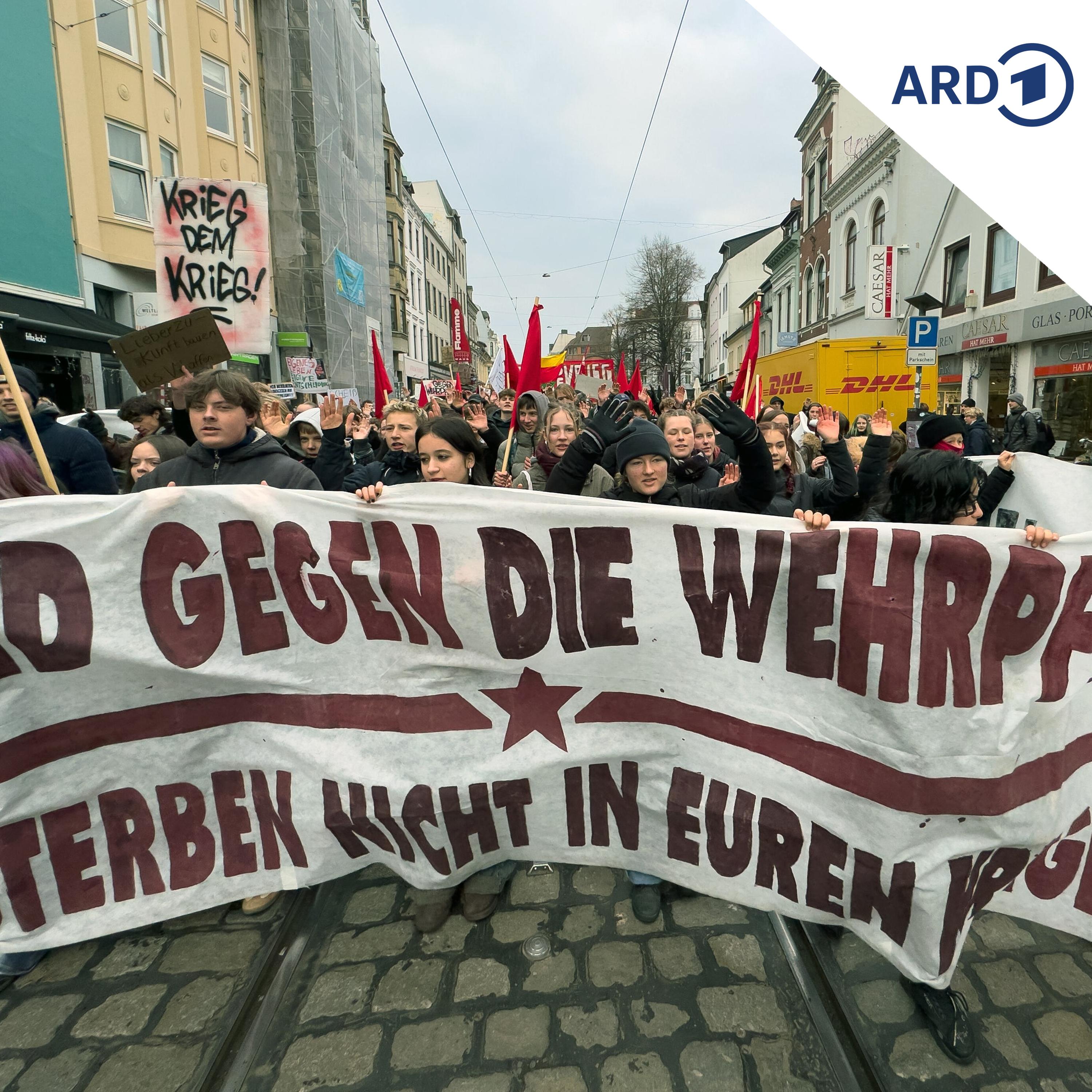 Warum Schüler gegen die Wehrpflicht streiken episode artwork