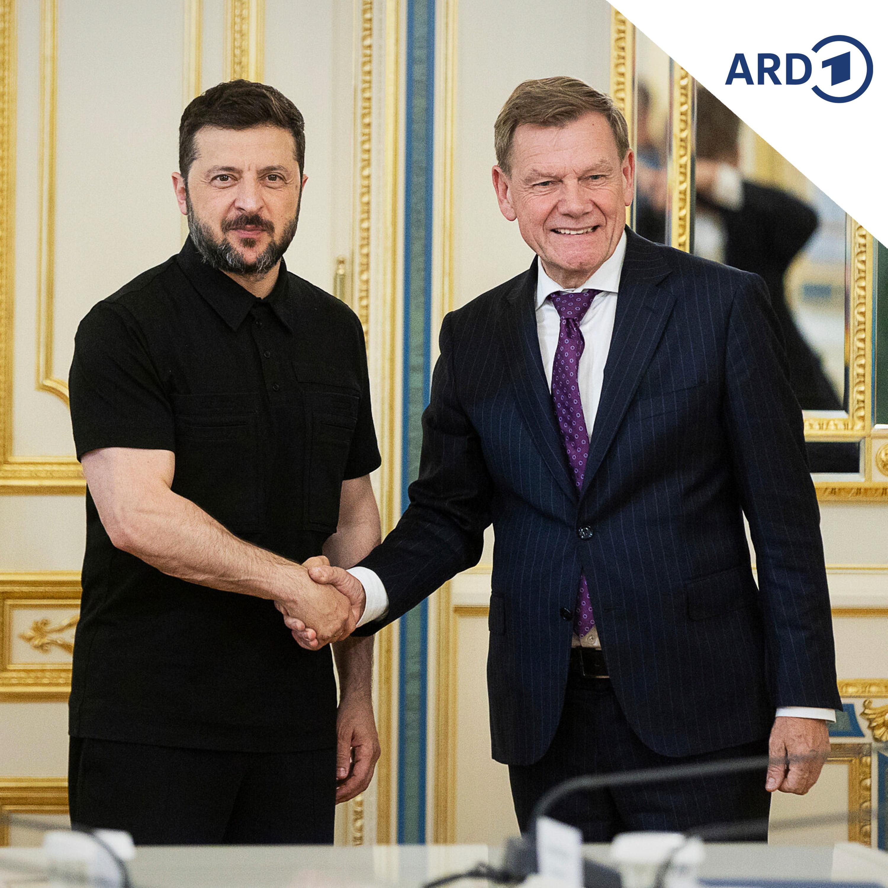 Wadephul in Kiew: Deutschland und Ukraine kurbeln Rüstungsindustrie an episode artwork