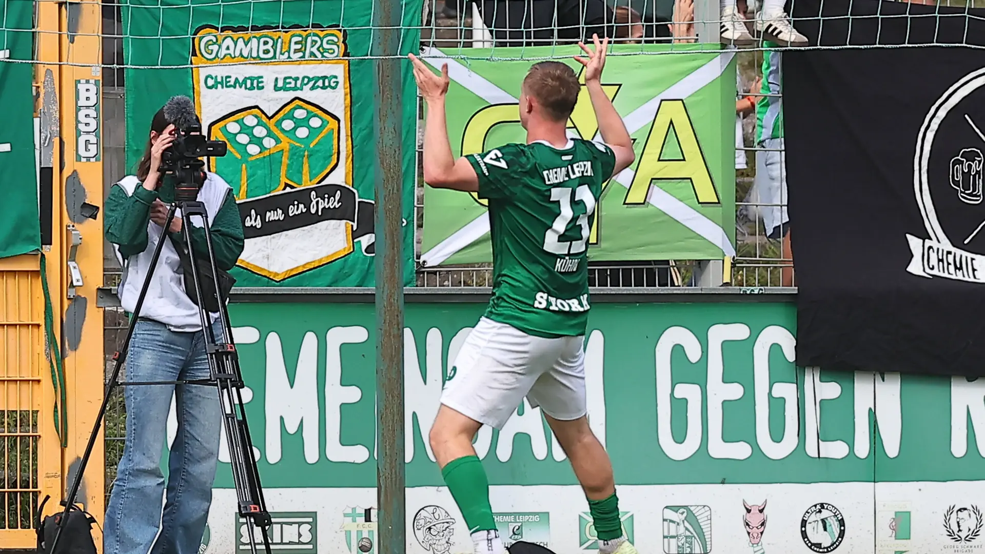 Tor des Willens - Chemie Leipzigs Kühn erzielt den 