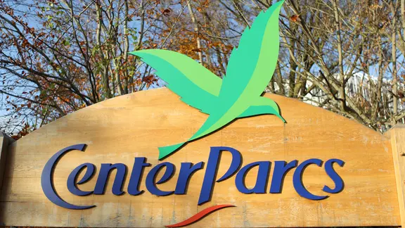 Eingangsschild eines Center Parcs 